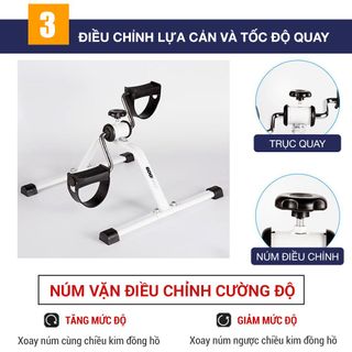 Máy tập tay chân mini tại nhà chính hãng Goodfit