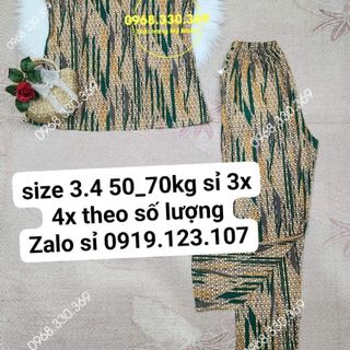 Sỉ lô đồ bộ thun gân dài đủ size 3.4 50_70kg sỉ 3x 4x theo số lượng
 sỉ