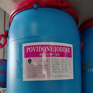 Povidone Iodine – Iodine Ấn Độ  Iodine (Ampray) Hóa Chất Xử Lý Nước Sát trùng, diệt khuẩn giá sỉ