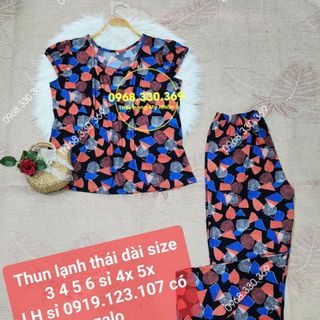Sỉ lô Thun lạnh thái dài size 3 4 5 6 sỉ 4x 5x
Liên hệ sỉ có