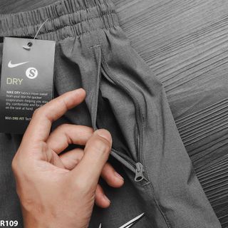 Run (R109) Xi dãn 2 lớp Size S M L XL 2222, quần chạy bộ thể thao nam 2 lớp