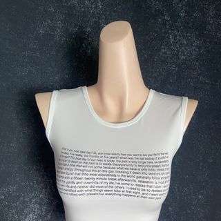 Croptop sát nách mlxl - 222, áo thể thao nữ