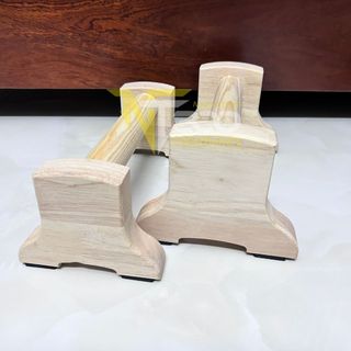 THANH HÍT ĐẤT CHỐNG ĐẨY GỖ PARALLETTES TẬP TẠI NHÀ CÓ ĐẾ CHỐNG TRƠN TRƯỢT - M1