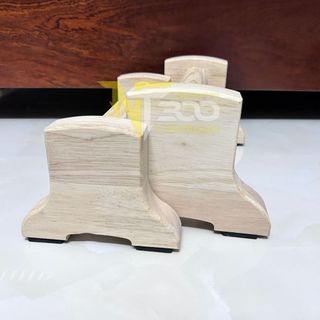 THANH HÍT ĐẤT CHỐNG ĐẨY GỖ PARALLETTES TẬP TẠI NHÀ CÓ ĐẾ CHỐNG TRƠN TRƯỢT - M1