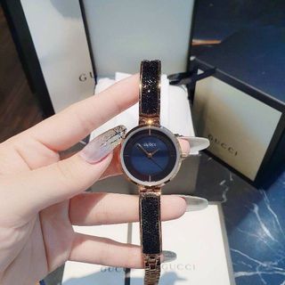 ĐỒNG HỒ NỮ CAO CẤP GU CII MẶT ĐÁ SỨ DÂY ĐÁ BLING BLING 3