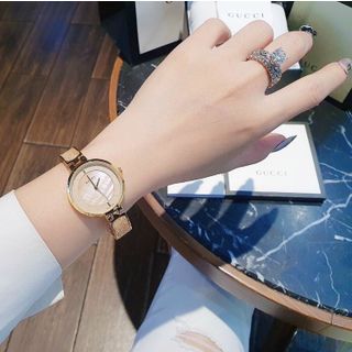 ĐỒNG HỒ NỮ CAO CẤP GU CII MẶT ĐÁ SỨ DÂY ĐÁ BLING BLING 3