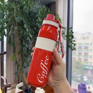 Bình giữ nhiệt Coffee, cốc giữ nhiệt inox 304 dung tích 600ml