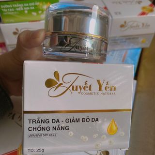 KEM DƯỠNG TRẮNG DA GIẢM ĐỎ DA CHỐNG NẮNG K8 - TUYẾT YẾN