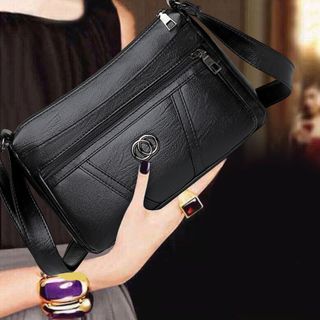 Túi xách nữ đeo chéo mini đẹp du lịch công sở cho phụ nữ da mềm cao cấp nhiều màu sắc khóa kéo nhiều ngăn TX06 giá sỉ