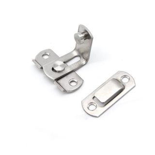 Chốt Khóa Cài Cửa Góc Vuông 90 Độ Bằng Thép Không Gỉ