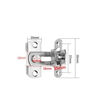 Chốt Khóa Cài Cửa Góc Vuông 90 Độ Bằng Thép Không Gỉ