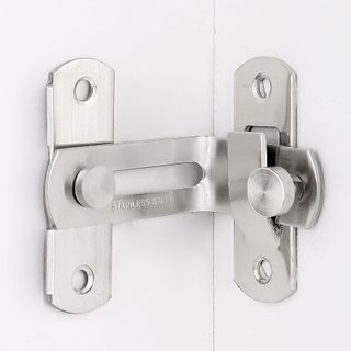 Chốt Khóa Cài Cửa Góc Vuông 90 Độ Bằng Thép Không Gỉ