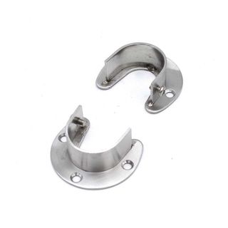 Giá đỡ thanh treo quần áo rèm cửa chữ U 33mm