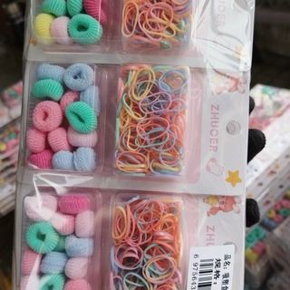 Cột thun vải và thun sợi màu(lố 12)