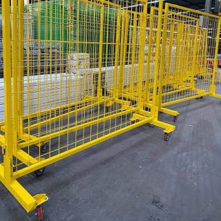 Hàng rào di động kéo tay,hàng rào di động giá buôn