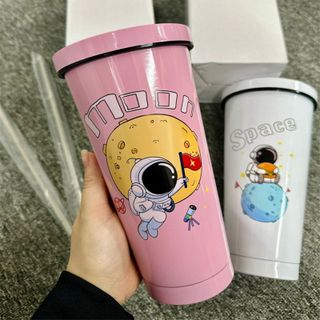 Ly Giữ Nhiệt kèm ống hút