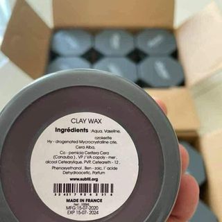 Sáp vuốt tóc nam Clay Wax Subtil , tạo kiểu tóc , giữ nếp tóc
