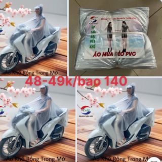 Áo mưa khổ rộng bộ mẹ và bé