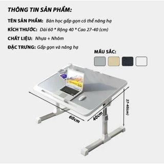 Bàn Laptop Thông Minh Gấp Gọn, Bàn Học Có Ngăn Kéo, Bàn Làm Việc Mini, Bàn Nâng Hạ Độ Cao, Điều Chỉnh Mặt Bàn Tùy Ý giá sỉ