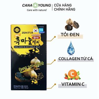 Thạch Collagen Cana Young giúp da trắng sáng và cân bằng sức khỏe.
