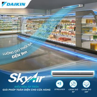 Máy lạnh áp trần Daikin thích hợp với các không gian rộng lớn giá sỉ