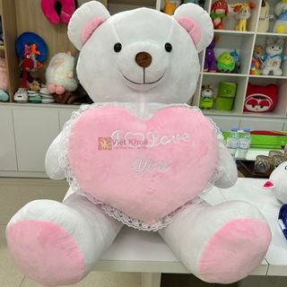 Gấu bông I Love You - Xưởng sản xuất gấu bông Việt Khuê giá sỉ