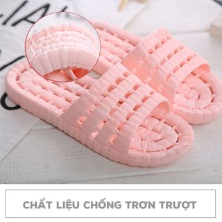 Dép Đi Trong Nhà Tắm Văn Phòng Xốp Lỗ Siêu Bền, Siêu Nhẹ Chống Trơn Trượt Nhiều Màu