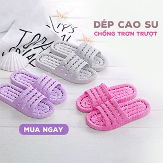Dép Đi Trong Nhà Tắm Văn Phòng Xốp Lỗ Siêu Bền, Siêu Nhẹ Chống Trơn Trượt Nhiều Màu