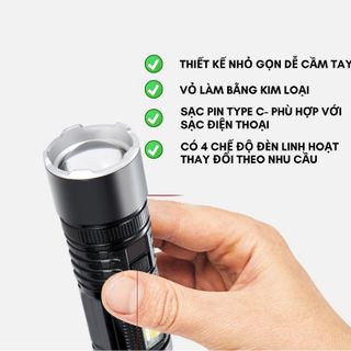 đèn pin cầm tay siêu sáng LF- S56