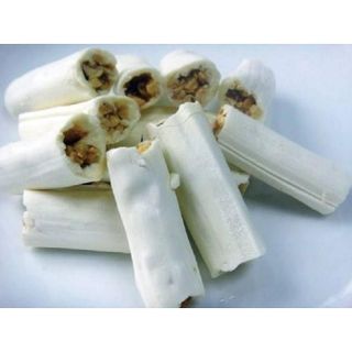 Combo 2 gói Kẹo lạc vừng dồi, kẹo dồi lạc, kẹo kéo tuổi thơ gói 250g, vỏ mỏng, nhiều nhân, thơm ngon, giòn rụm CTB757 - BECHIP