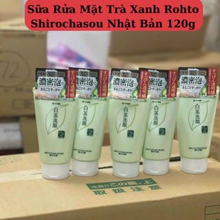 Sữa Rửa Mặt Trà Xanh Rohto Shirochasou Nội Địa Nhật giá sỉ