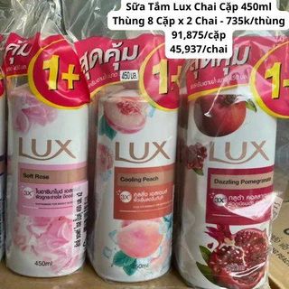 Sữa Tắm Lux Chai Cặp 450ml giá sỉ