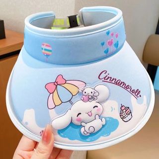 Mũ chống nắng hở chóp hình hoạt hình kuromi cho be 2-12t