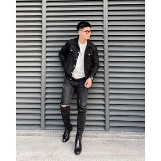 Áo khoác nam da lộn TUTO5 Menswear KN02 - Túi hộp, cúc bấm,kiểu dáng Hàn Quốc,chất liệu cao cấp form rộng ấm áp