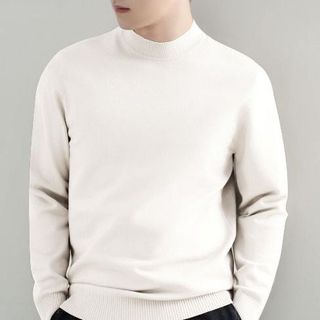 Áo Len Cổ Trung Nam TUTO5 Menswear AL02 - Áo Len Lông Thỏ Mềm Mịn Không Kích Ứng Da Ấm Áp Form Body Hàn Quốc Cao Cấp