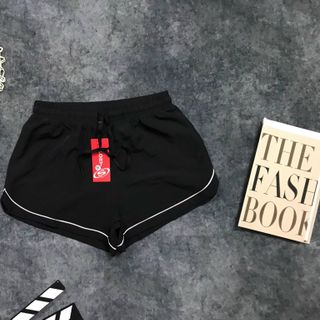 Quần đùi nữ 2 lớp viền Size m l xl xxl Ri 2222 Tách nửa ri được, quần thể thao nữ
