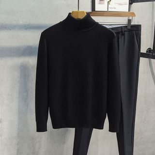 Áo Len Cổ Lọ Nam TUTO5 Menswear AL01- Áo Len Lông Thỏ Mềm Mịn Không Kích Ứng Da Ấm Áp Form Body Hàn Quốc Cao Cấp