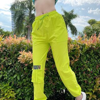 Quần jogger nữ dù Size m l xl xxl Ri 2222 Tách nửa ri được, quần thể thao nữ