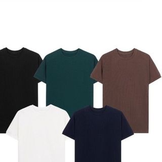 Áo thun ngắn tay gân nam AT04 - áo phông body TUTO5 Menswear cotton sợi gân trơn phối RAGLAN (bản nâng cấp) mềm mịn cổ tròn form slimfit