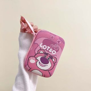 Túi Đựng Bảo Vệ Dây Cáp Sạc Hình Gấu