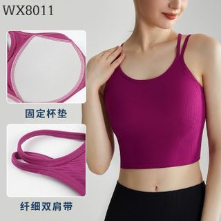 Mã WX8011 Mã này có đen ạ! Bras tăm gân 2 dây MÚT ĐÚC QC CC Mã mới nhất thị trường 2024 ,giá rẻ 5 màu- ML