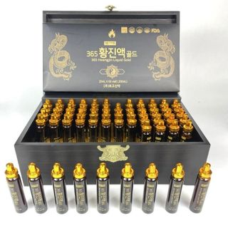 Tinh chât đông trùng hạ thảo 365 hộp gỗ Hwangjin Liquid Gold rồng giá sỉ