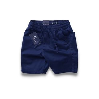Quần short nam Pundo, chất Kaki lưng thun, quần thể thao nam