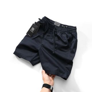 Quần short nam Pundo, chất Kaki lưng thun, quần thể thao nam