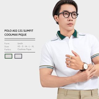 ÁO POLO SLIMFIT COOLMAX PIQUE A02131