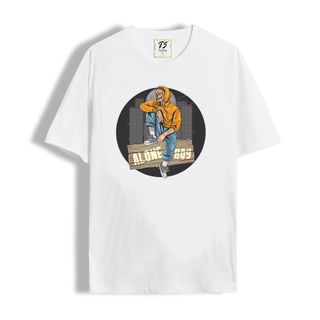 Áo thun unisex tay lỡ nam TUTO5 Raglan in hình phông tay lỡ thun cotton form rộng oversized
