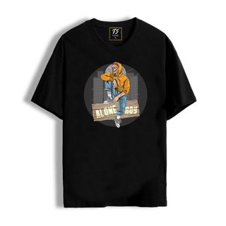 Áo thun unisex tay lỡ nam TUTO5 Raglan in hình phông tay lỡ thun cotton form rộng oversized