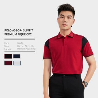 ÁO POLO A02094 PREMIUM PIQUE CVC