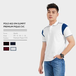 ÁO POLO A02094 PREMIUM PIQUE CVC