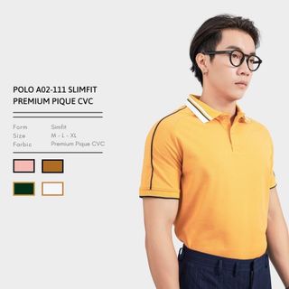 POLO A02111 SLIMFIT PREMIUM PIQUE CVC